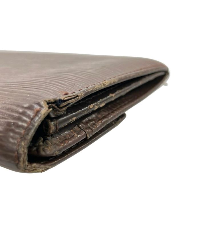 Louis Vuitton Long Wallet Epi Pochette Portomone Cles Di M6357d Unisex Louis