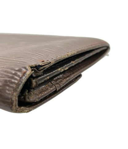 Louis Vuitton Long Wallet Epi Pochette Portomone Cles Di M6357d Unisex Louis