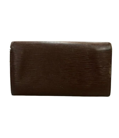 Louis Vuitton Long Wallet Epi Pochette Portomone Cles Di M6357d Unisex Louis