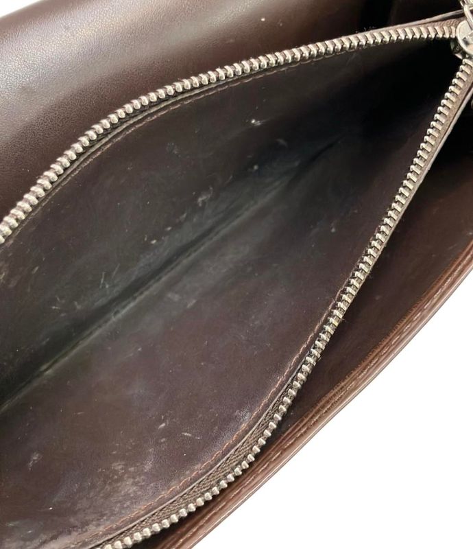 Louis Vuitton Long Wallet Epi Pochette Portomone Cles Di M6357d Unisex Louis