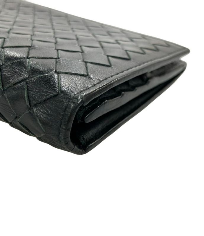 Bottega Veneta Bifold Long Wallet Intrecciato Women's Bottega Veneta