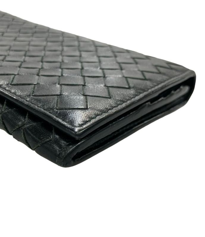 Bottega Veneta Bifold Long Wallet Intrecciato Women's Bottega Veneta