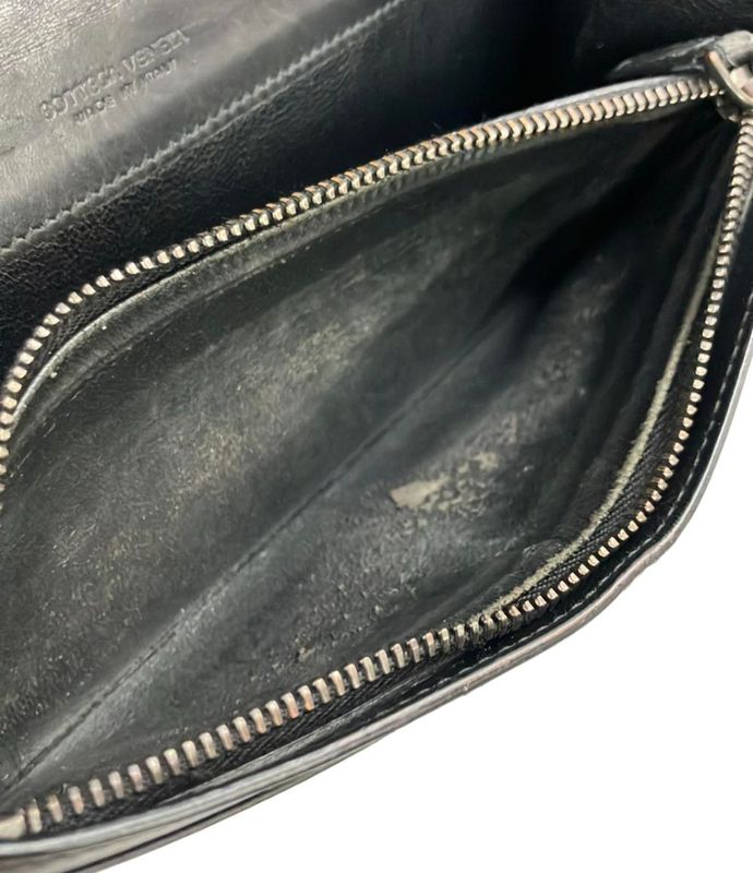 Bottega Veneta Bifold Long Wallet Intrecciato Women's Bottega Veneta