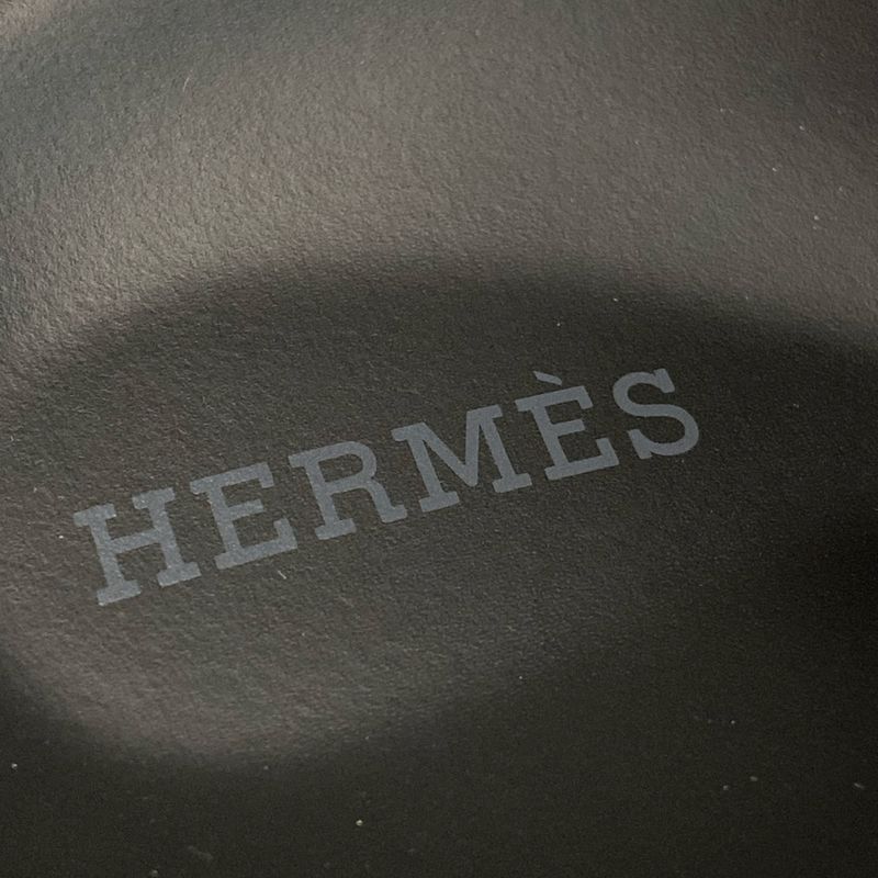 Hermes Sandals 36 Women's Chypre Rose Cancan Leather