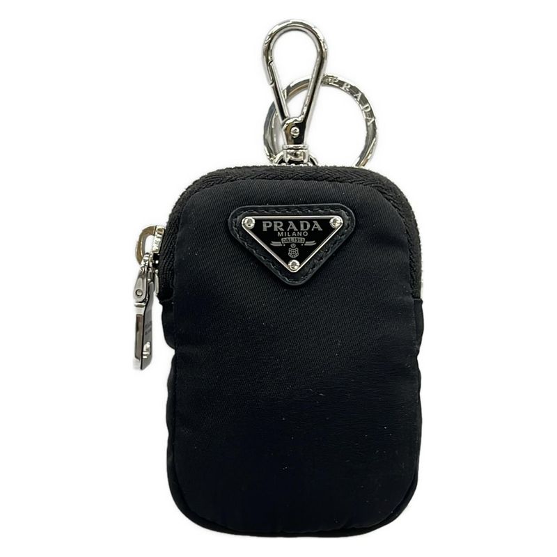 Prada Pouch - 1tt119 Black X Silver
