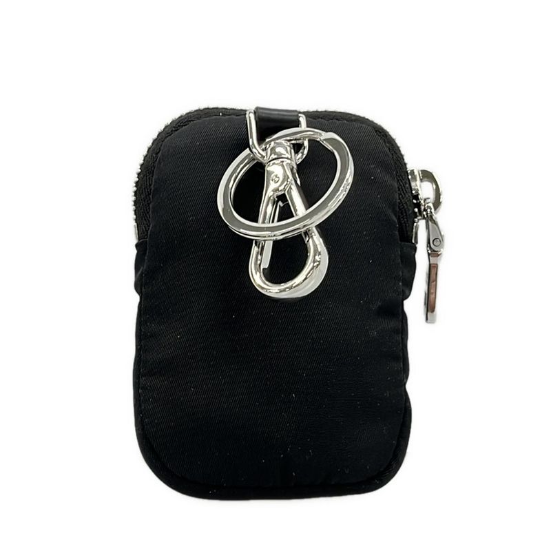 Prada Pouch - 1tt119 Black X Silver