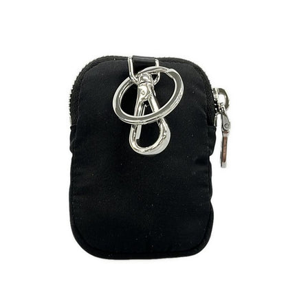 Prada Pouch - 1tt119 Black X Silver