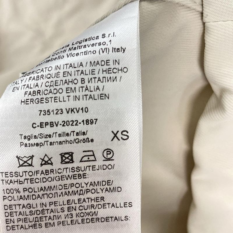 Bottega Veneta Blouson Size XS Women's - Light Beige X White Long Sleeve