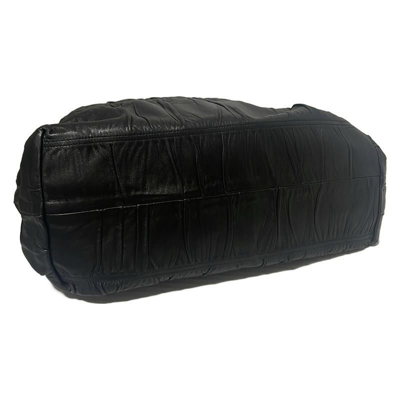 Prada Tote Bag - Bn1232 Black Leather