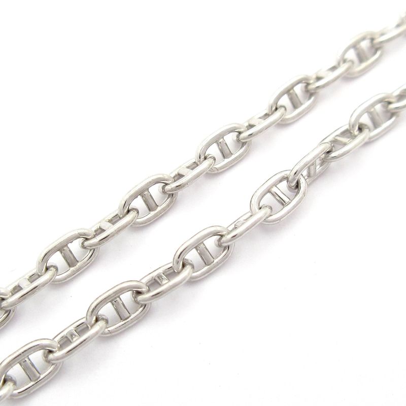 Hermes Necklace Farandole PM 18k White Gold X Diamond 48p Diamond 0.45ct St