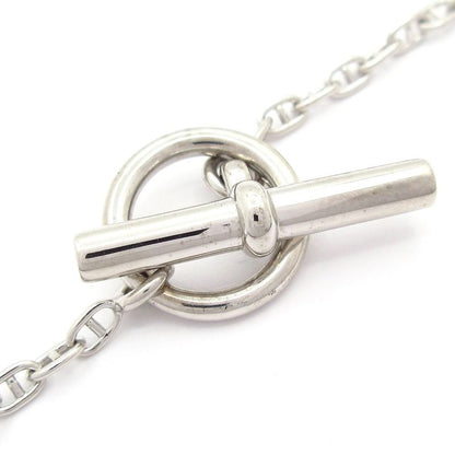 Hermes Necklace Farandole PM 18k White Gold X Diamond 48p Diamond 0.45ct St