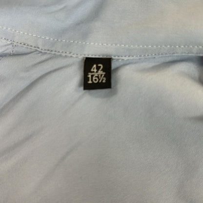 Gucci Long Sleeve Shirt Size 42 16 1 2 Men's - Light Blue
