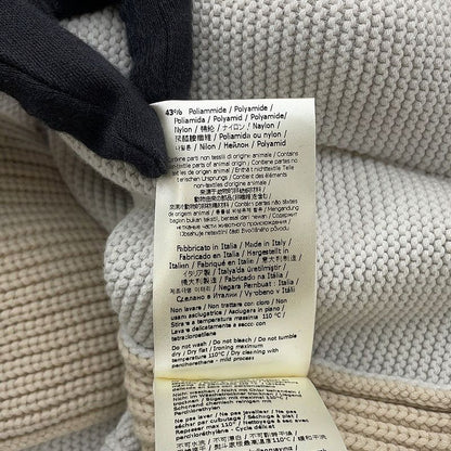 Fendi Cardigan Knit 58 Top Beige Light Gray