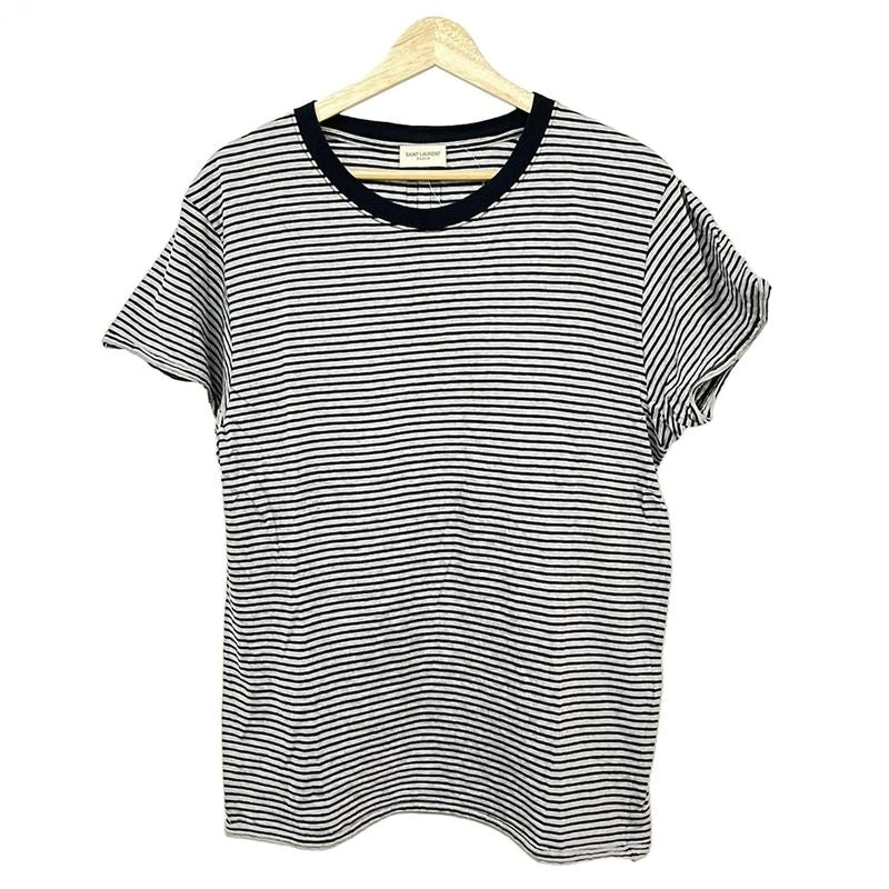 Saint Laurent Paris (Saint Laurent Paris) Short Sleeve T-Shirt Size M - 439488