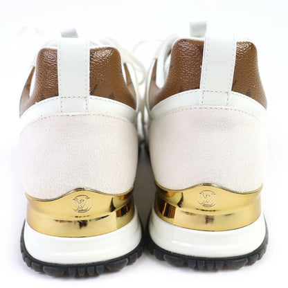 △louis Vuitton Runaway Line Suede Leather Monogram Canvas LV Logo Sneakers