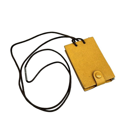 Hermes Accessories - Yellow Notepad Leather