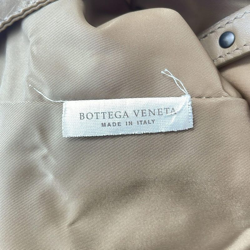 Bottega Veneta Tote Bag Intreccio Illusion Beige Leather