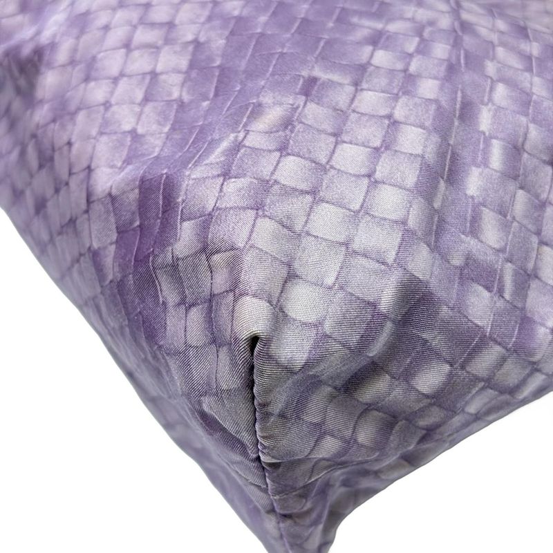 Bottega Veneta Tote Bag Intreccio Illusion Light Purple Leather