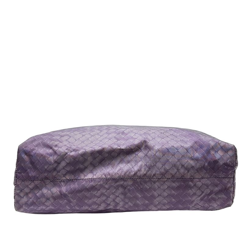 Bottega Veneta Tote Bag Intreccio Illusion Light Purple Leather