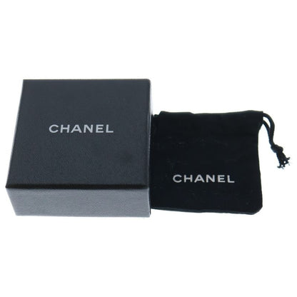 Chanel Cocomark Rhinestone Earring Black