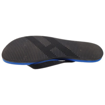 Hermes Thong Rubber Flip Flops Blue