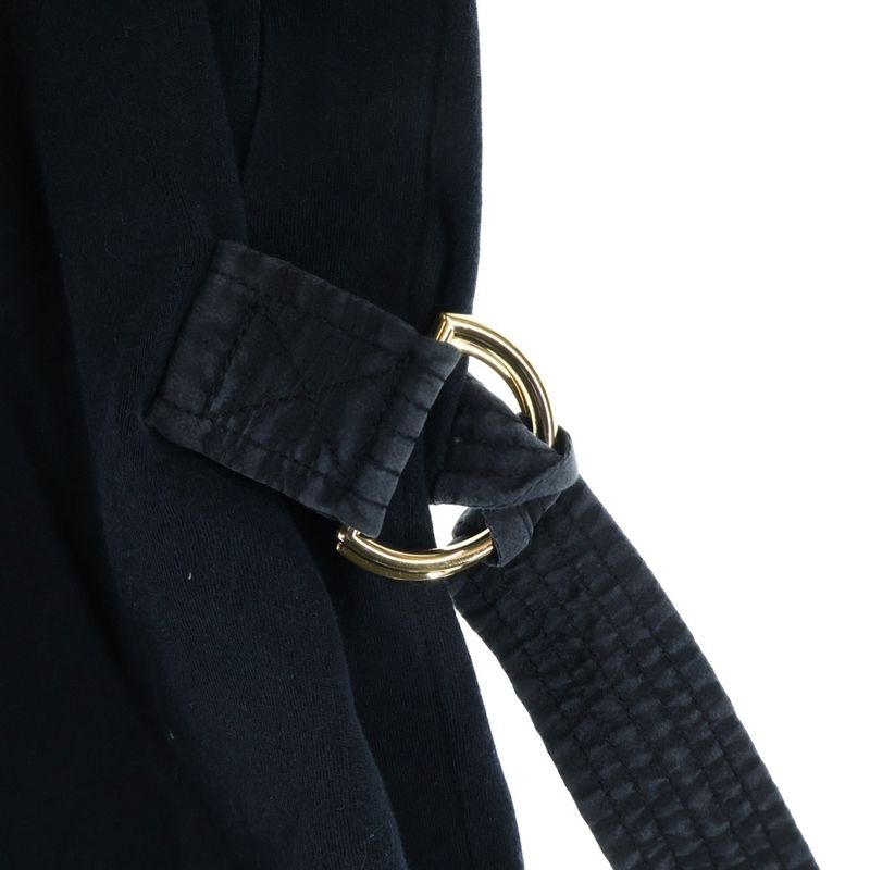 Louis Vuitton 19ss Side Strap Eyelet Decoration Short Sleeve T-Shirt Cut and