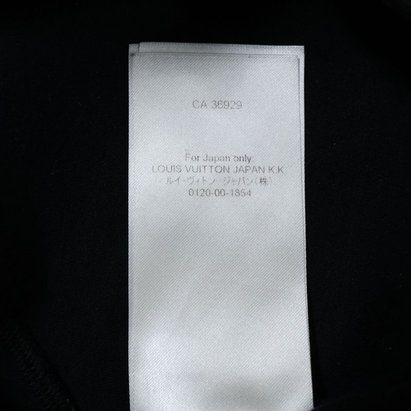 Louis Vuitton 19ss Side Strap Eyelet Decoration Short Sleeve T-Shirt Cut and