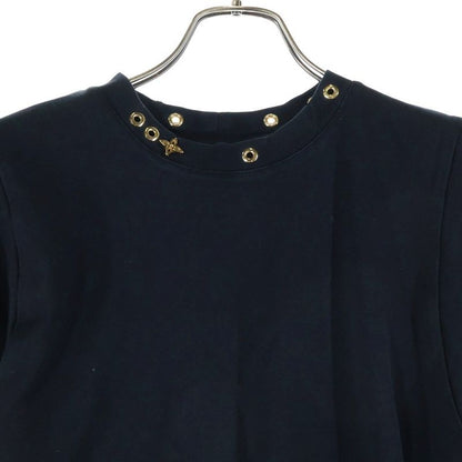 Louis Vuitton 19ss Side Strap Eyelet Decoration Short Sleeve T-Shirt Cut and
