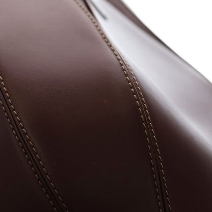 Cartier Mustline Leather Shoulder Bag Bordeaux Gdhardware