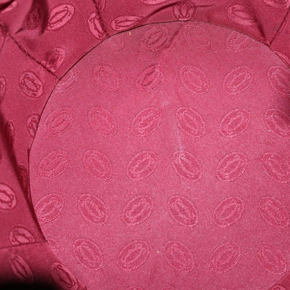 Cartier Mustline Leather Shoulder Bag Bordeaux Gdhardware