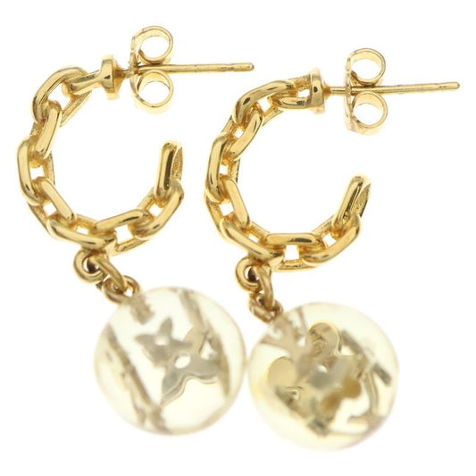 Louis Vuitton Boucle D'reil Bure Enclosure Hoop Earrings Gold