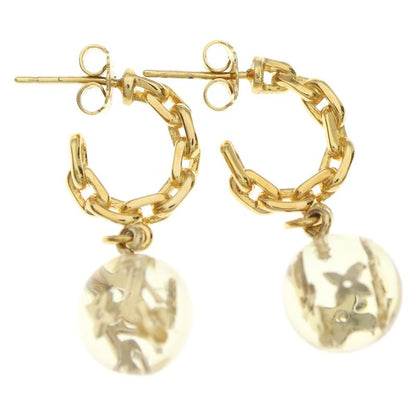 Louis Vuitton Boucle D'reil Bure Enclosure Hoop Earrings Gold