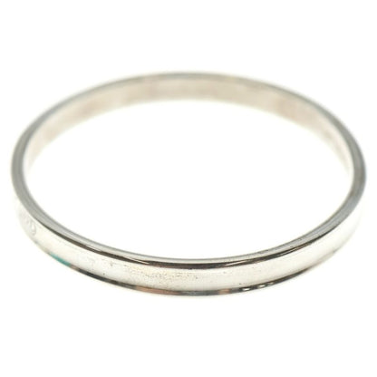 Tiffany & Co 1837 Narrow Cuff Bangle Bracelet Silver Sv925