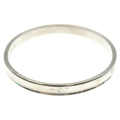 Tiffany & Co 1837 Narrow Cuff Bangle Bracelet Silver Sv925