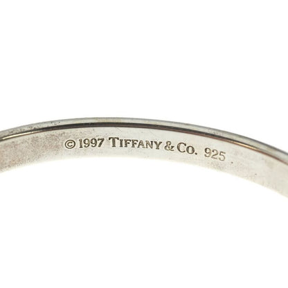 Tiffany & Co 1837 Narrow Cuff Bangle Bracelet Silver Sv925