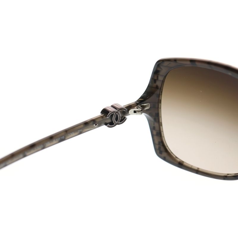 Chanel Cocomark Sunglass Es Brown Frame Gradient Lens 5216