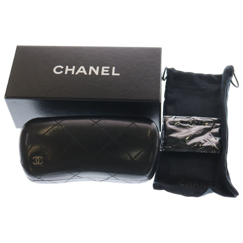 Chanel Cocomark Sunglass Es Brown Frame Gradient Lens 5216