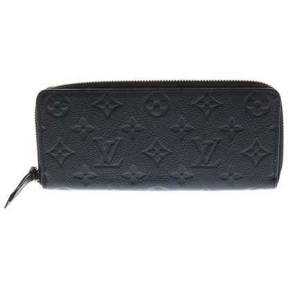 Louis Vuitton Monogram Empreinte Portefeuille Clemence M60171 Black Leather