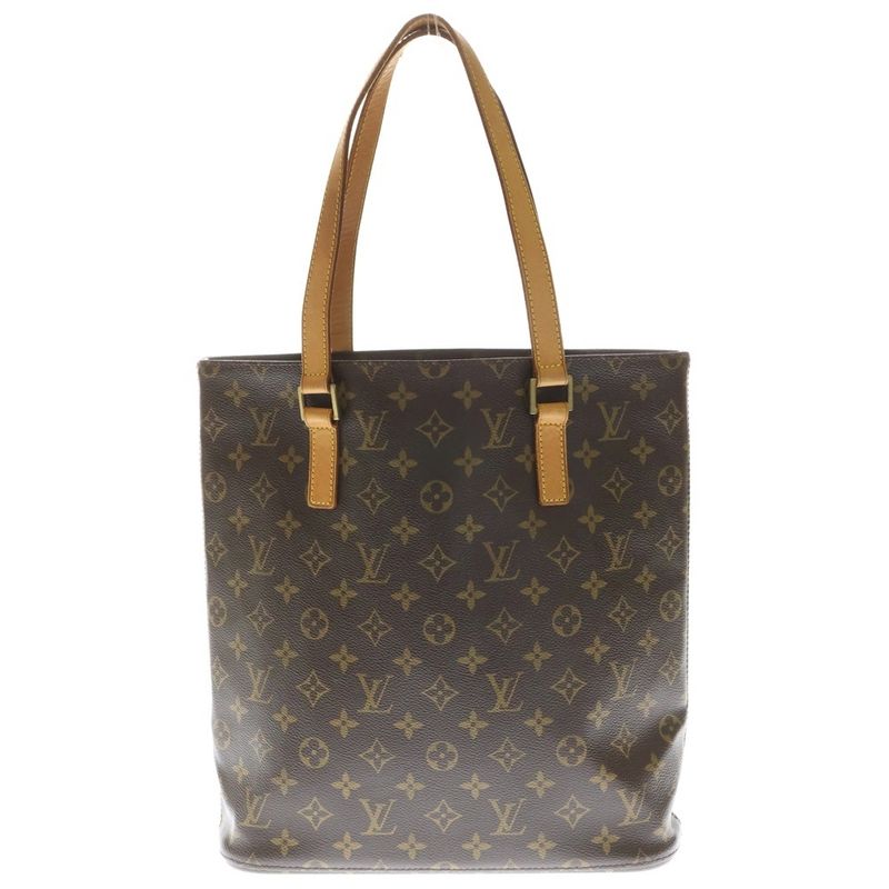 Louis Vuitton Monogram Vavant GM Tote Bag Handbag Brown Leather ×pvc M51170