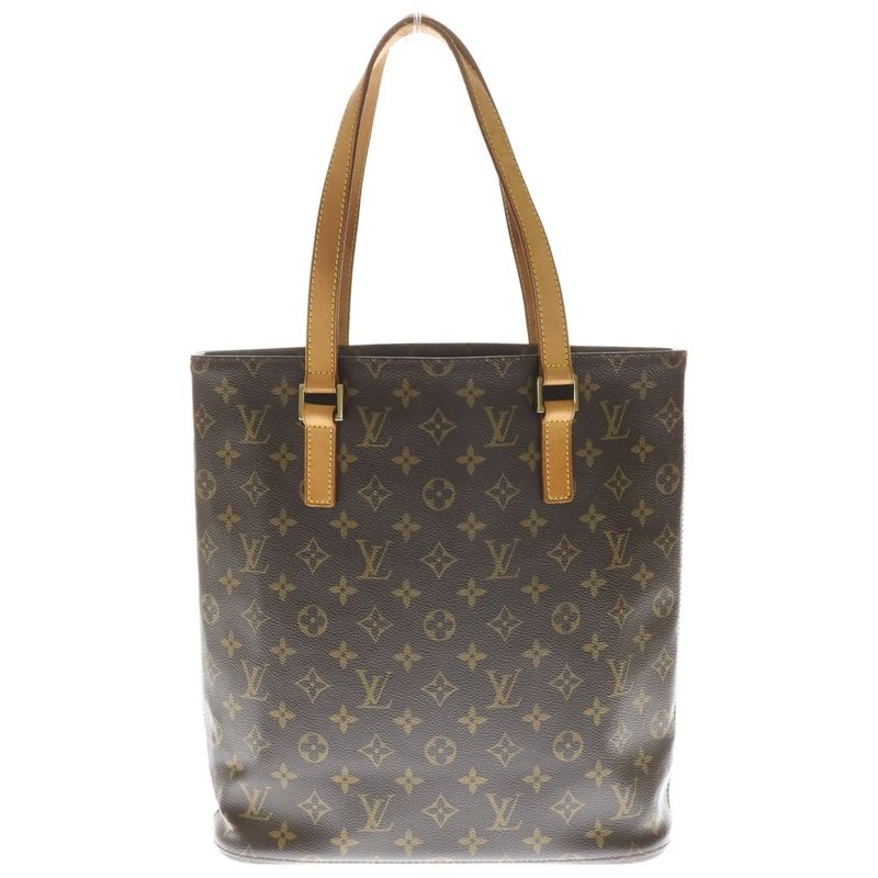 Louis Vuitton Monogram Vavant GM Tote Bag Handbag Brown Leather ×pvc M51170