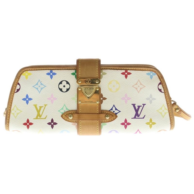Louis Vuitton Monogram Multicolor Shirley Handbag PVC×leather M40049