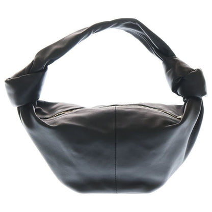 Bottega Veneta Double Knot Handbag Leather Black