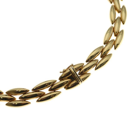 Cartier Vintage Jean Chien Necklace Choker 750yg Yellow Gold