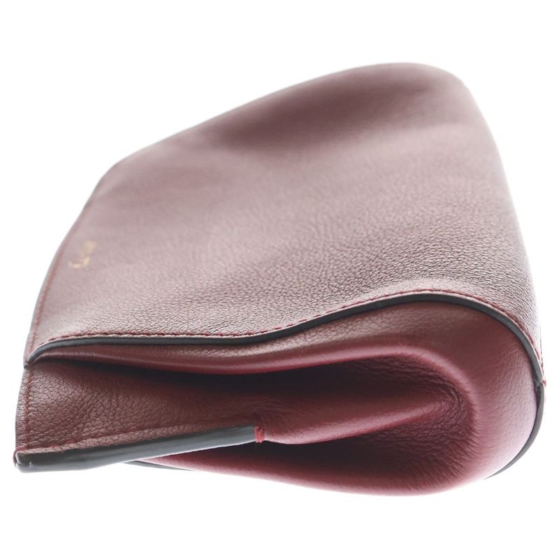 Cartier C de Cartier Accessory Leather Pouch Red