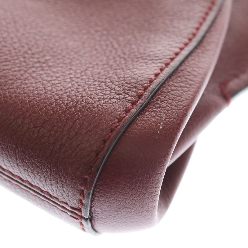 Cartier C de Cartier Accessory Leather Pouch Red