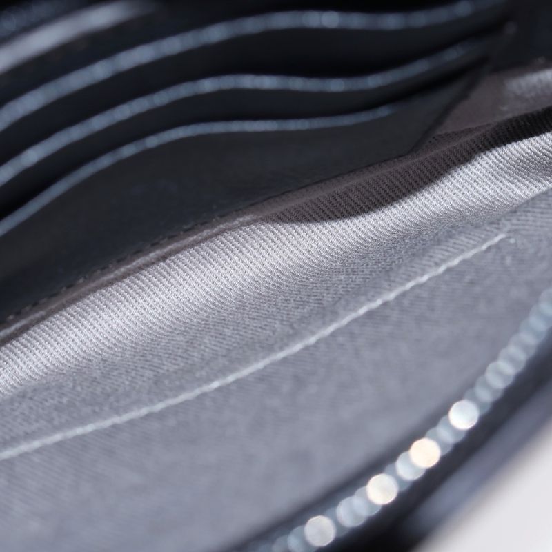 Cartier C de Cartier Accessory Leather Pouch Black