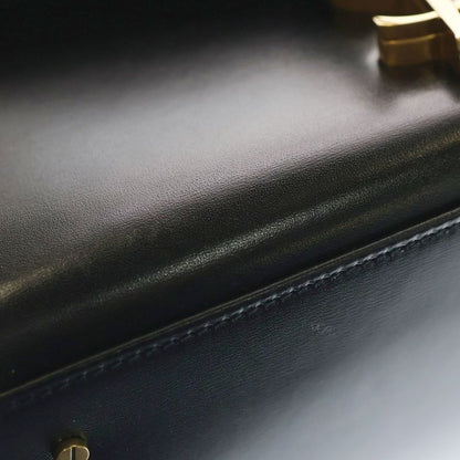 Saint Laurent Paris Cass Andra Top Handle 2way Shoulder Bag Handbag Black