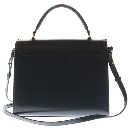 Saint Laurent Paris Cass Andra Top Handle 2way Shoulder Bag Handbag Black