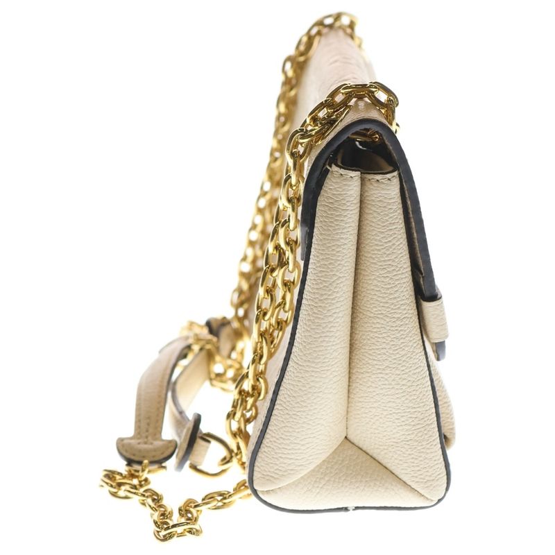 Louis Vuitton Monogram Empreinte Vavant BB Chain Bag Shoulder Bag Beige Leather