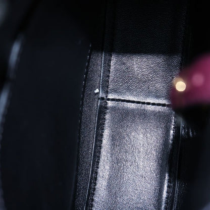 Loewe Shoulder Bag Mini Bag Wine Red Bordeaux Leather Gold Hardware